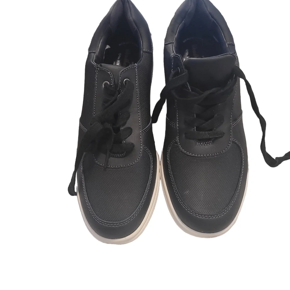 Original Weatherproof Vintage Men Lace up Shoes Memory Foam Size 11 Black